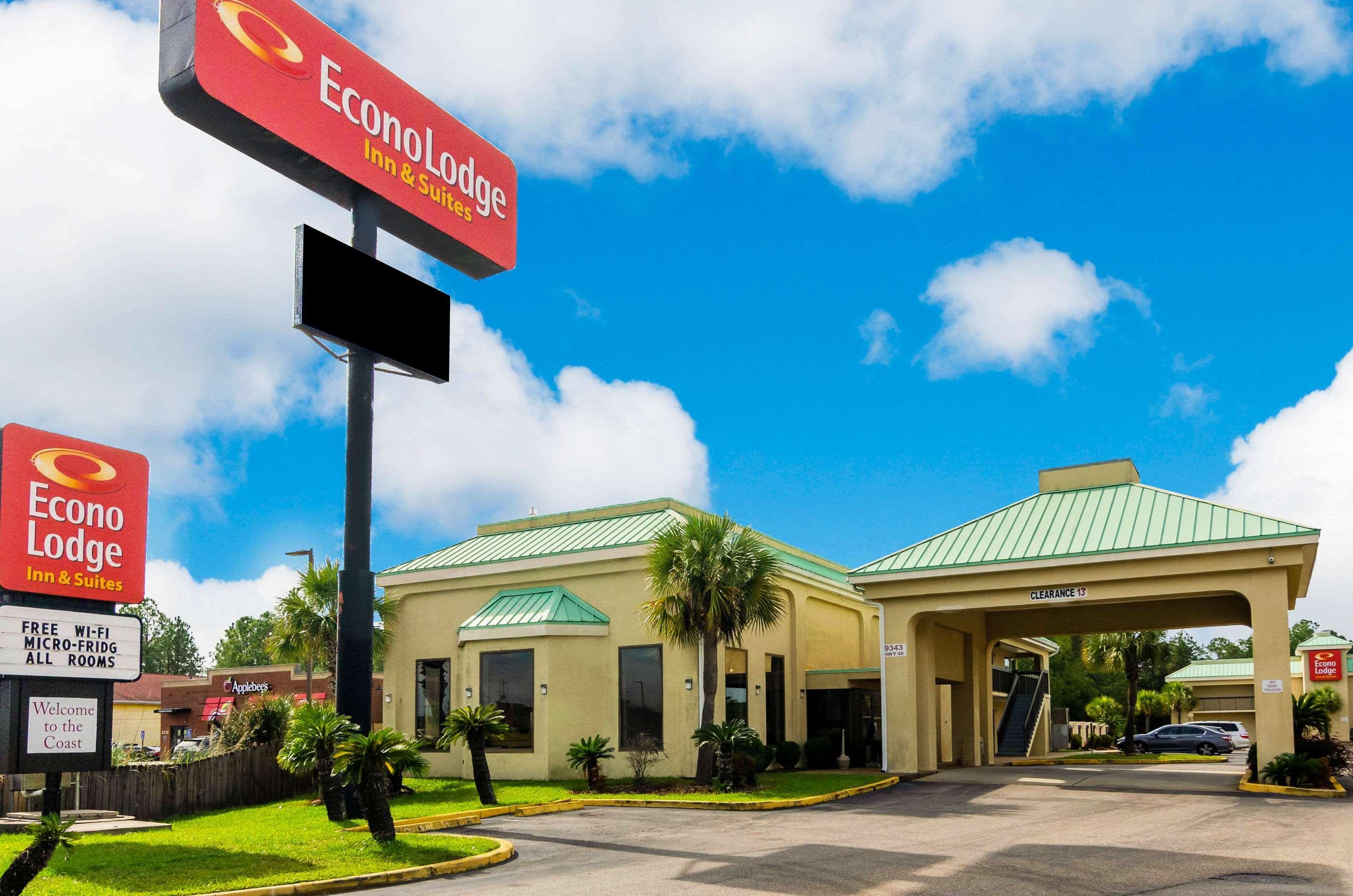 Econo Lodge Inn & Suites Gulfport Exterior foto